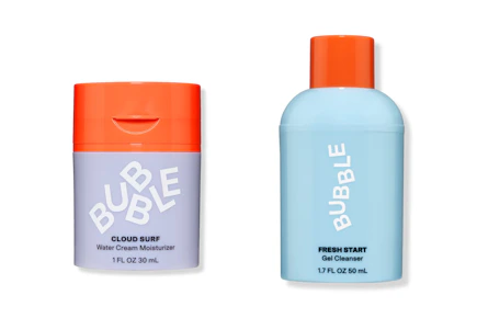 2 Bubble Skincare Products