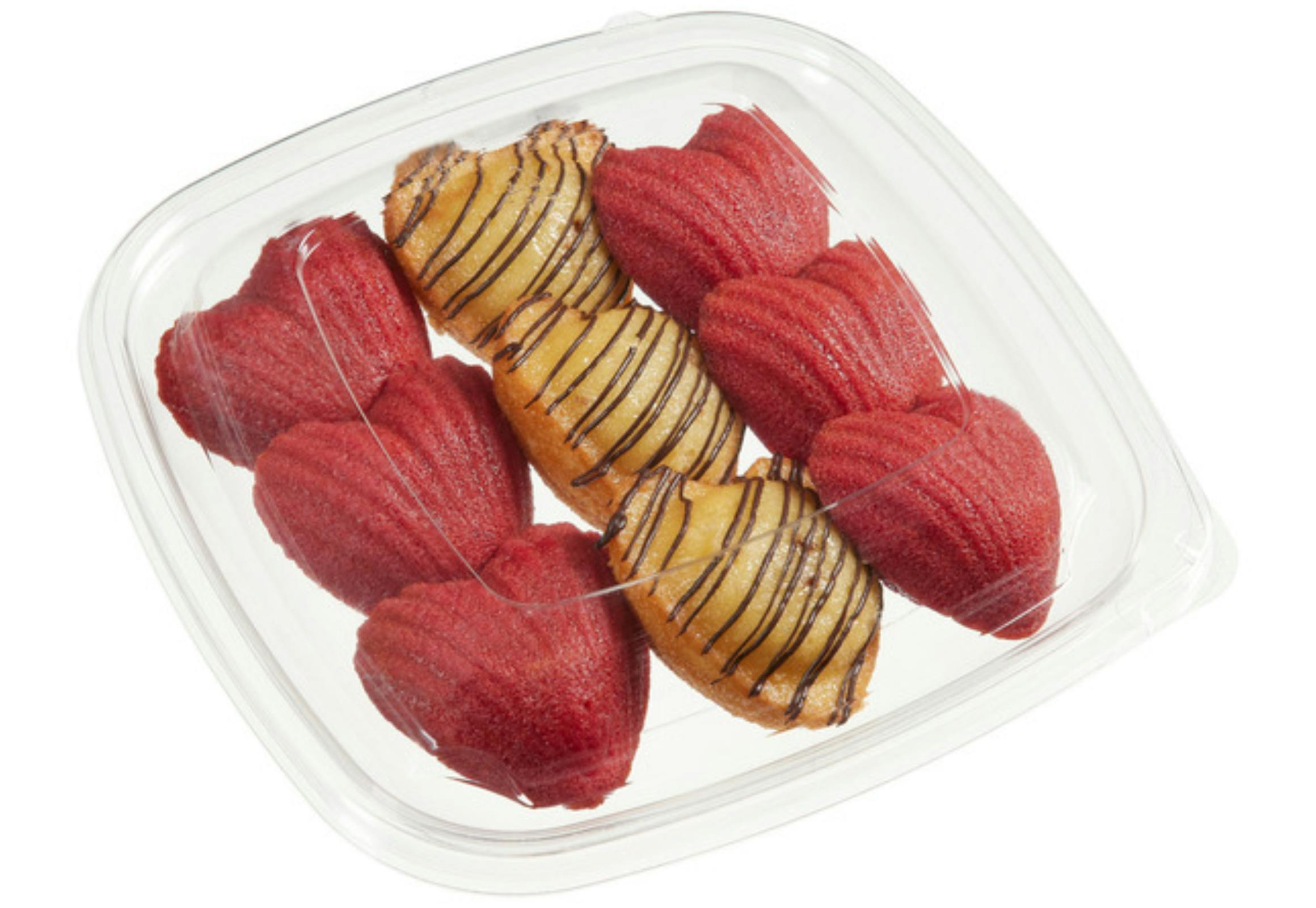 Filled Heart-Shaped Madeleines