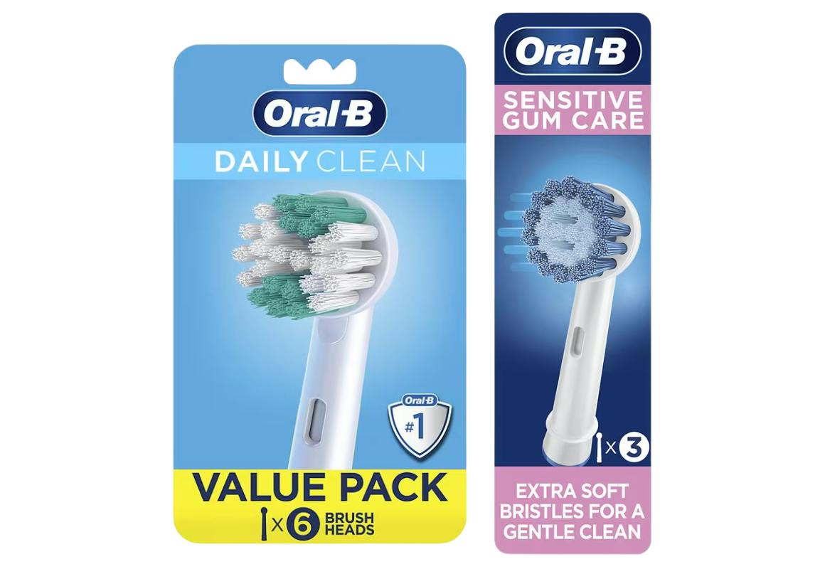 2 Oral-B Brush Head Refill Packs