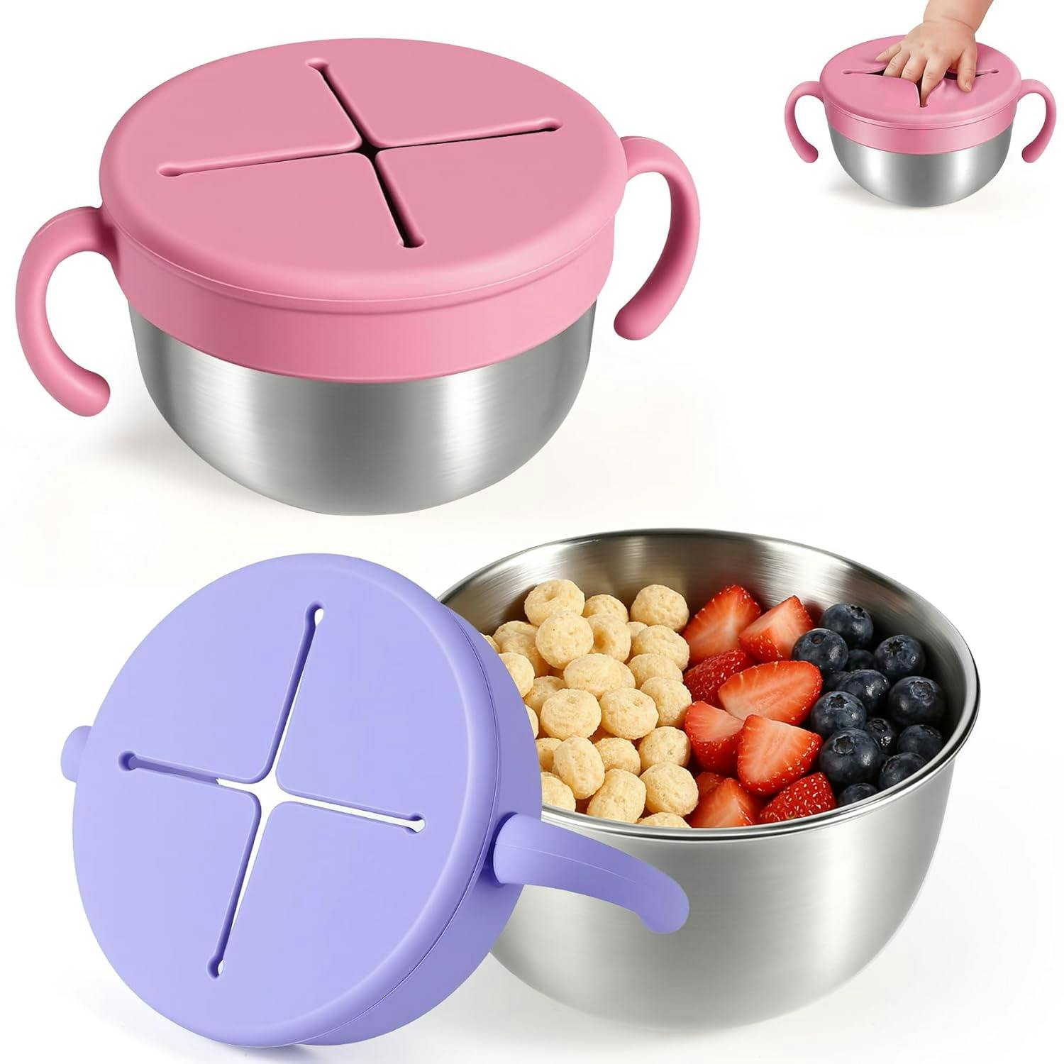 Toddler Snack Cup Set