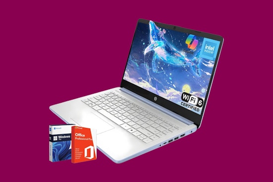 HP 14" Laptop With Lifetime Microsoft Office, Now $359.99 on Amazon