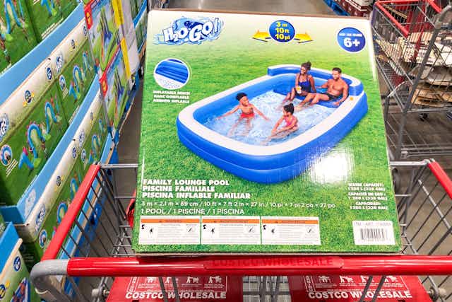 Inflatable Family Lounge Pool, Only $39.99 at Costco card image