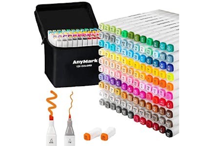 Dual-Tip Art Markers
