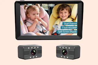 Dual Baby Car Camera B0FKH4NPVJ