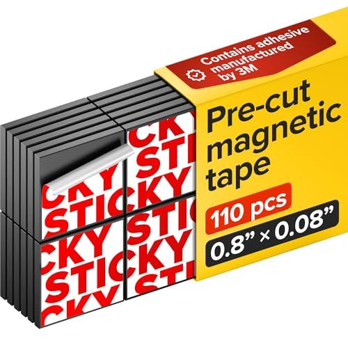 Adhesive Magnetic Squares