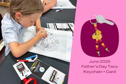 JCPenney Kids Zone Event Is June 14 — Make a Father's Day Taco Key Chain card image