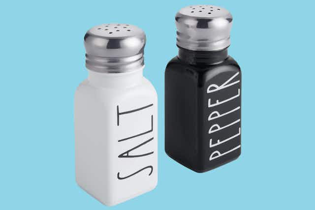 Get a Salt and Pepper Shaker Set for as Low as $8 on Amazon card image
