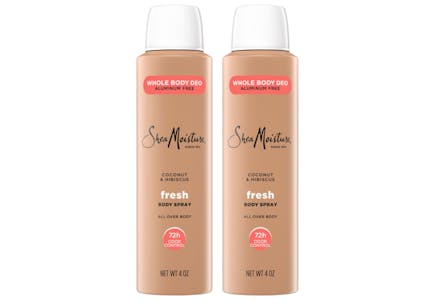 2 Shea Moisture Deodorants