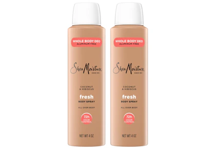 2 Shea Moisture Deodorants