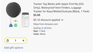 Tracker Tag Discount
