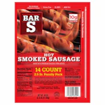 Bar-S Hot Smoked Sausage