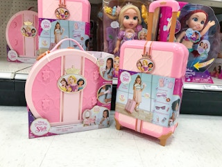 disney princess style collection suitcase and vanity at target