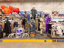 Lowe's Halloween decor