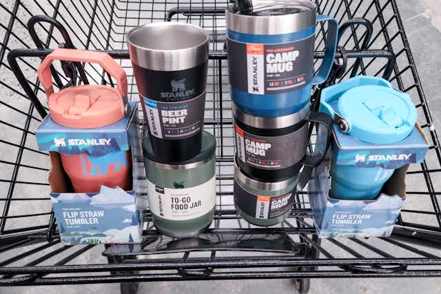 Stanley Cups, Mugs, or Tumblers, 50% Off at Kroger card image