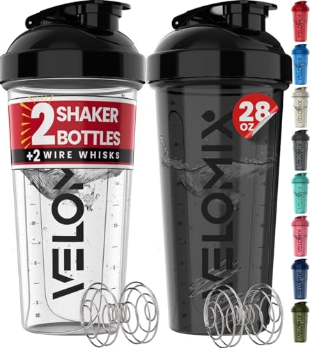 Protein Shaker Bottles 2-Pack