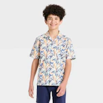 Kids' All In Motion Seersucker Shirt