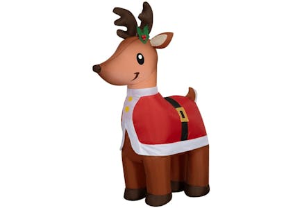 Holiday Time Reindeer Inflatable