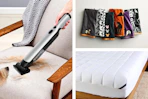 Shark handheld vacuum, Halloween-theme hand towels & mattress topper