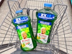two mr. clean cleaners in walgreens cart