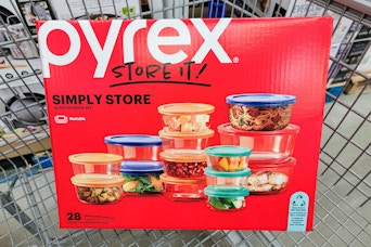 pyrex food storage set