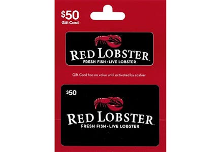 Red Lobster $50 Gift Card