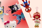 Bluey, Sanrio, Disney, Spidey & Strawberry Shortcake Plush Keychains