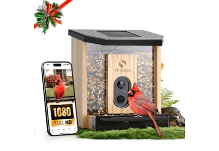 Smart Bird Feeder With Camera