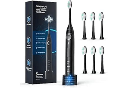 Electric Toothbrush with Refills