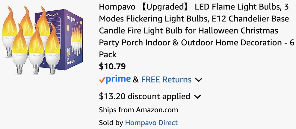 amazon-led-flame-light-bulbs-cart