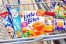 meijer groceries in a cart