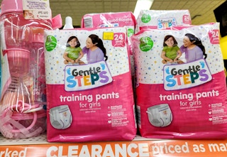 dollar general gentle steps training pants clearance