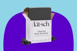 Kitsch Charcoal Soap on KCL template