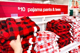 Matching Family Pajama Pants and Tees, Only $4.75 at Target card image