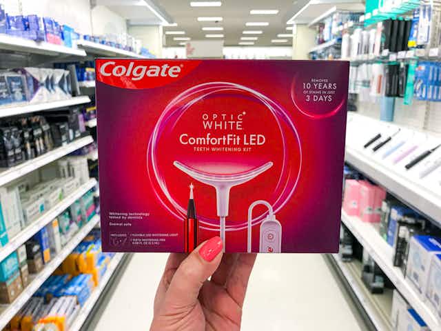 Colgate Optic White Teeth Whitening Kit, $35.99 on Amazon (Reg. $65) card image