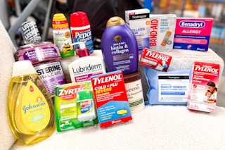 a group of kenvue products