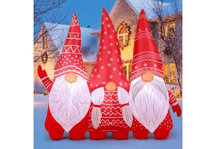 Gnomes Outdoor Inflatable