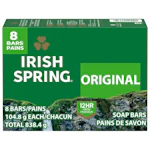 2 Irish Spring Bar Soap 8-Packs