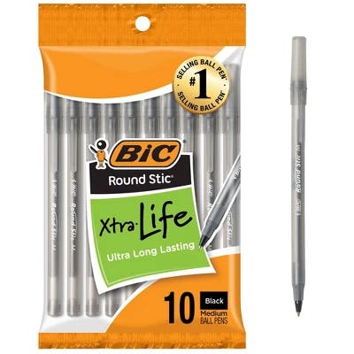 BIC Ballpoint Pens 10-Pack