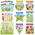 Spring Bugs Sorting Stickers
