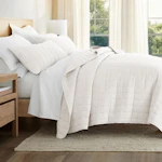 Quilted Coverlet and Shams Set