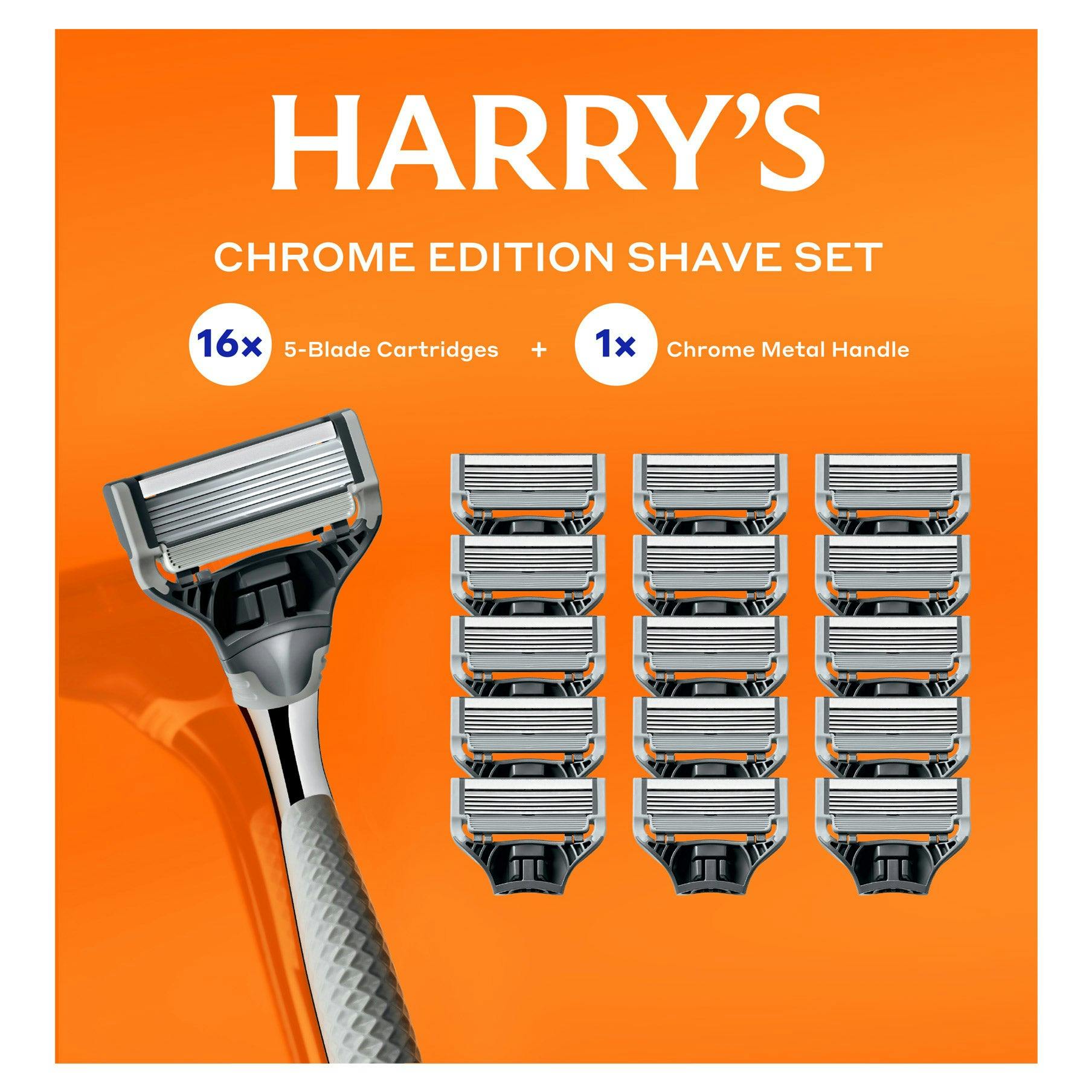 Harry's Chrome Edition Razor Set
