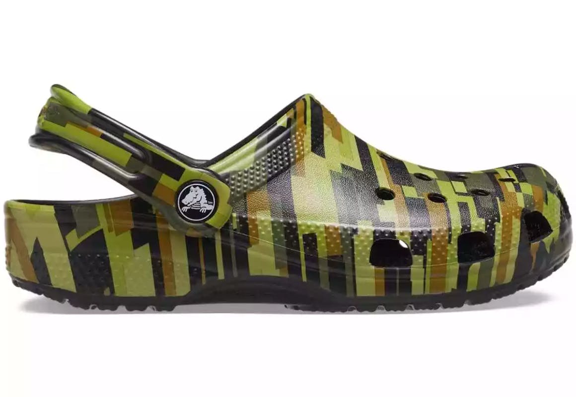 Crocs Classic Digital Camo Clogs