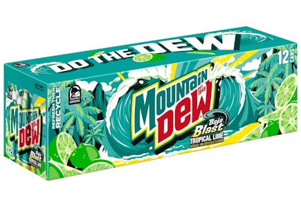 6 Mountain Dew Soda 12-Packs