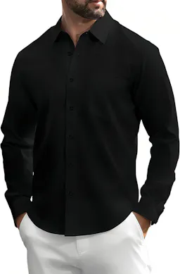 Men's Floral Long Sleeve Shirt