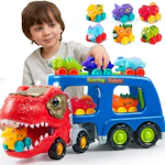 Dinosaur Truck Toy Set
