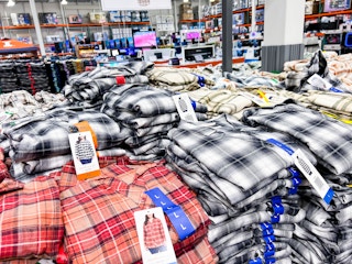 costco weatherproof vintage ladies flannel shirt