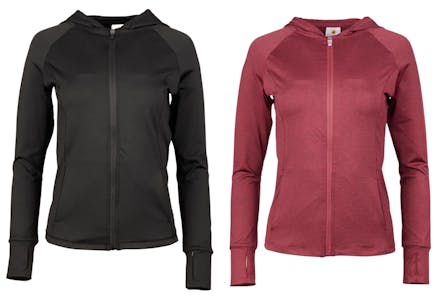 Body Glove Women's Full-Zip Hoodie
