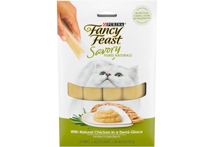 2 Fancy Feast Purees