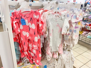 Carter's Pajama Sets on rack