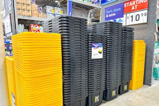 lowes storage totes